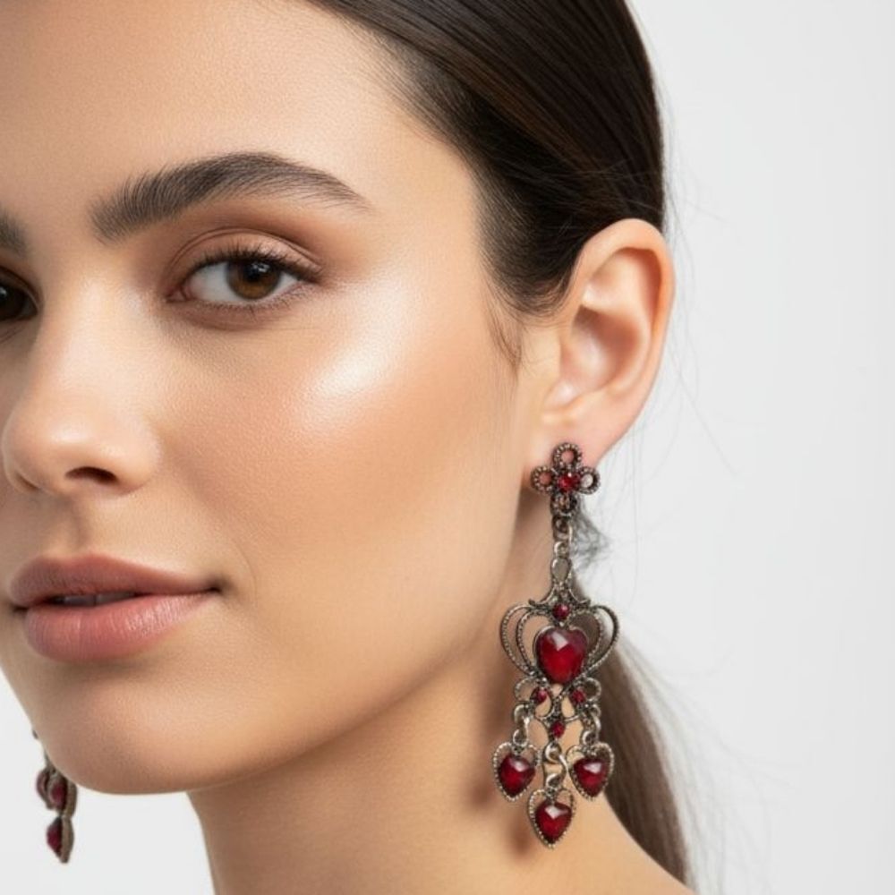 Costume Jewelery Earrings  see measurements